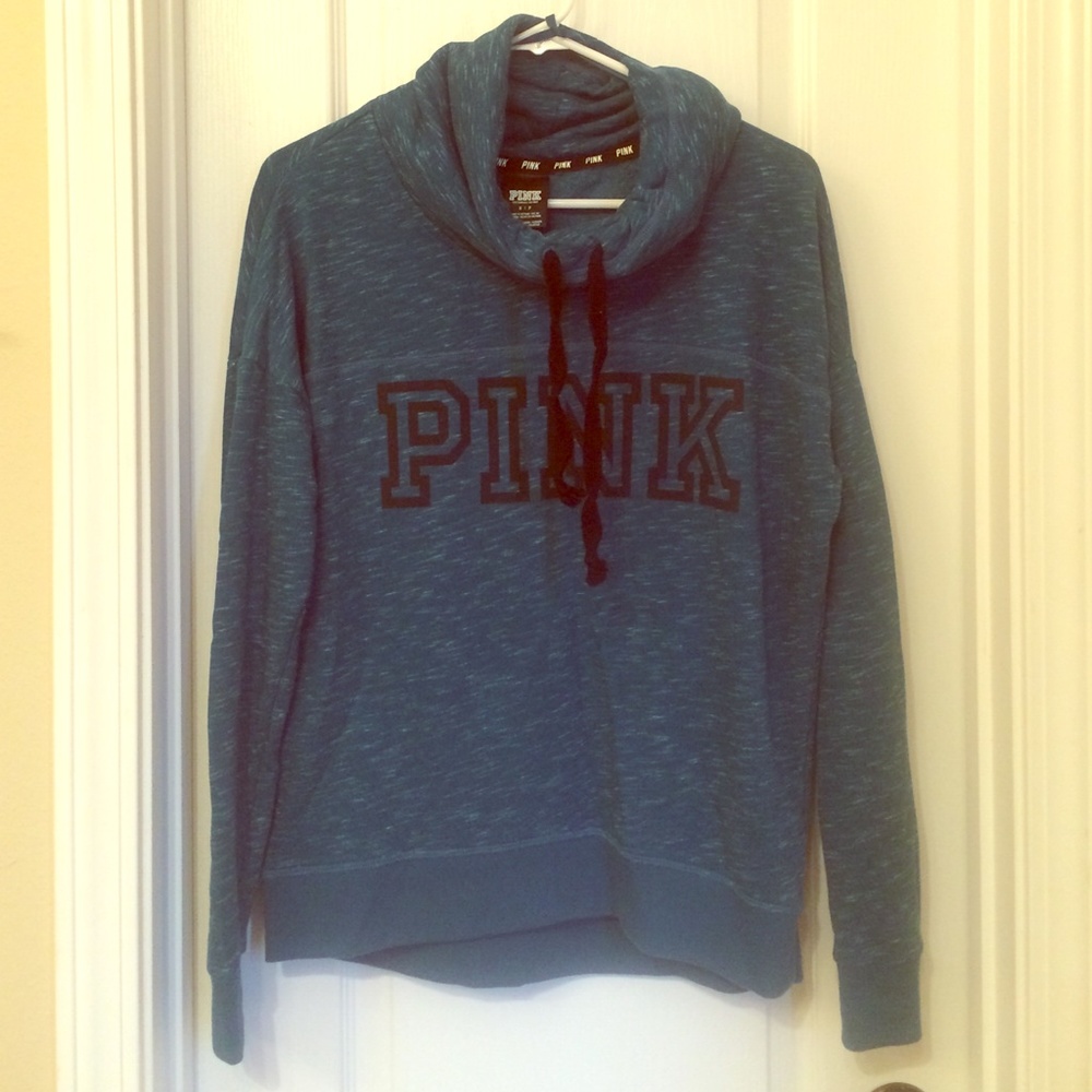 VS PINK Cowl Neck Pullover